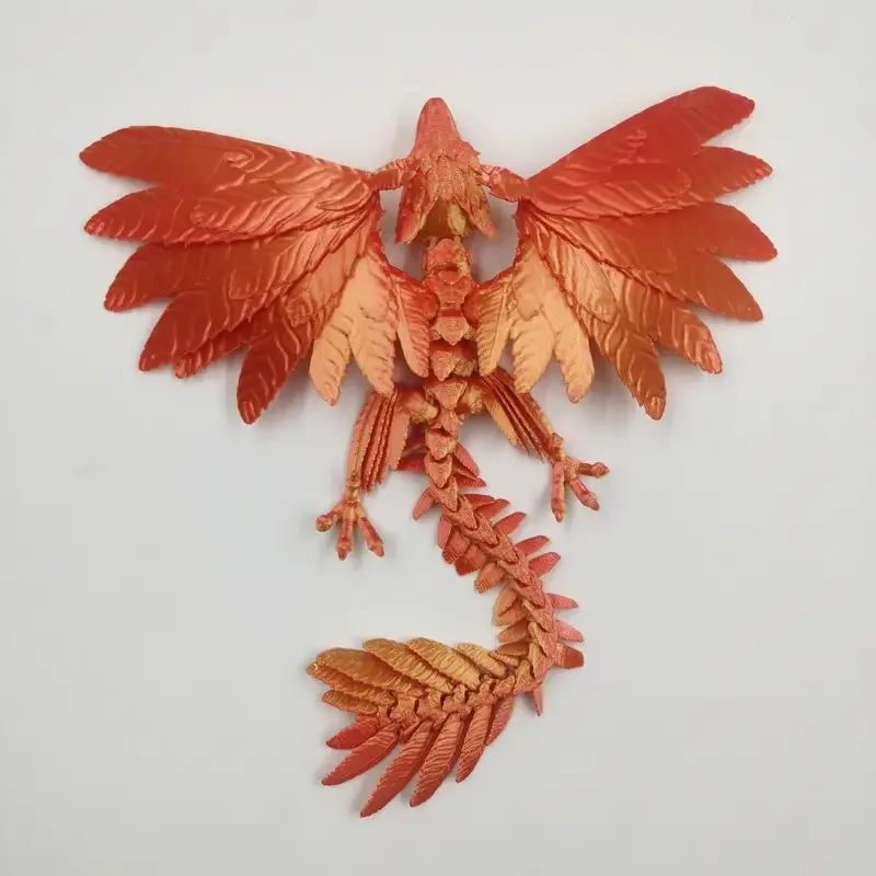 Wing Dragon Ancestor Dragon Multi Joint Movable Display Handmade Model Toy Gifts Gifts Home Decoration Halloween Christmas Gifts