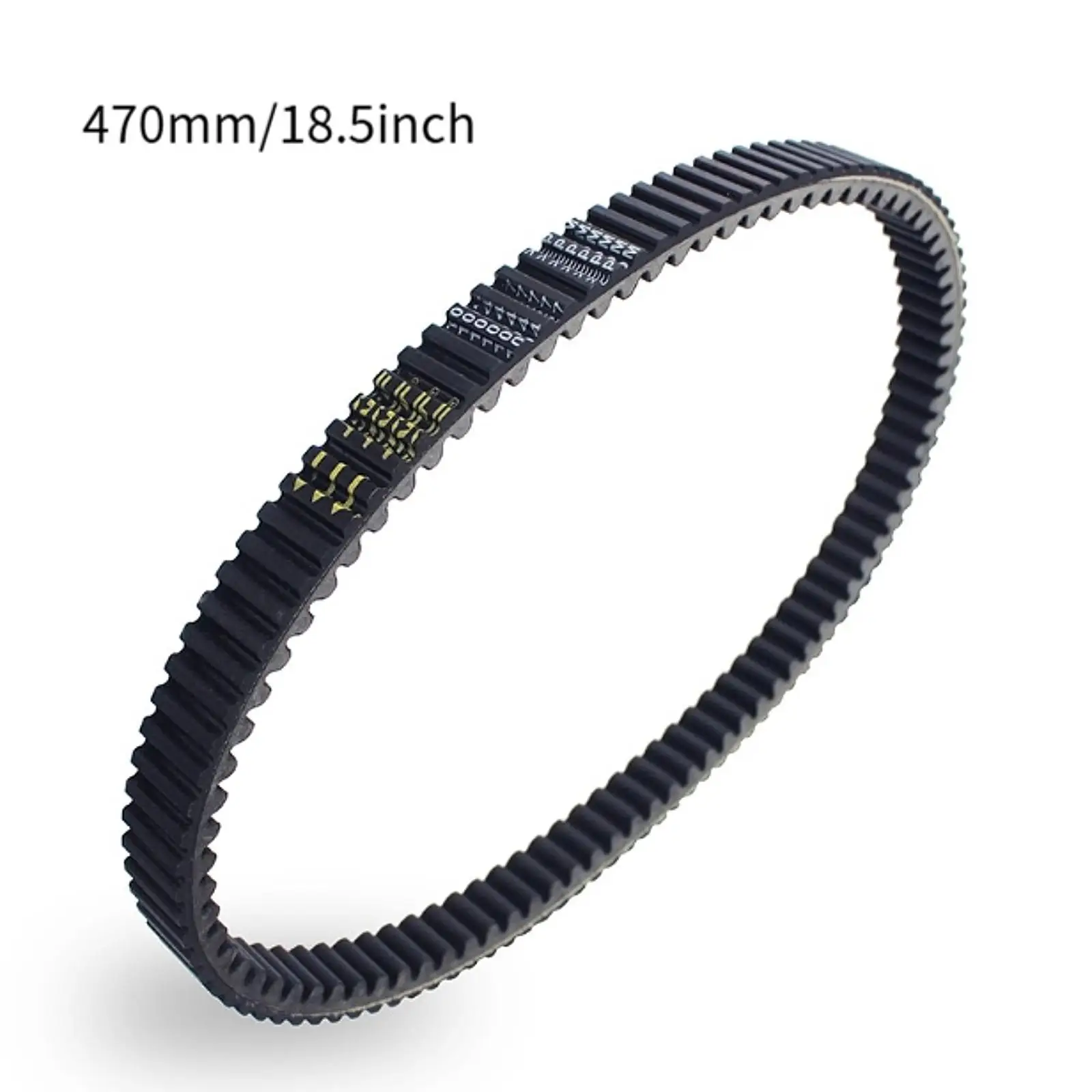 Durable Rubber Motorcycle Drive Belt Easy Install Direct Replacement for BMW C400X C400GT VOGE LX350T