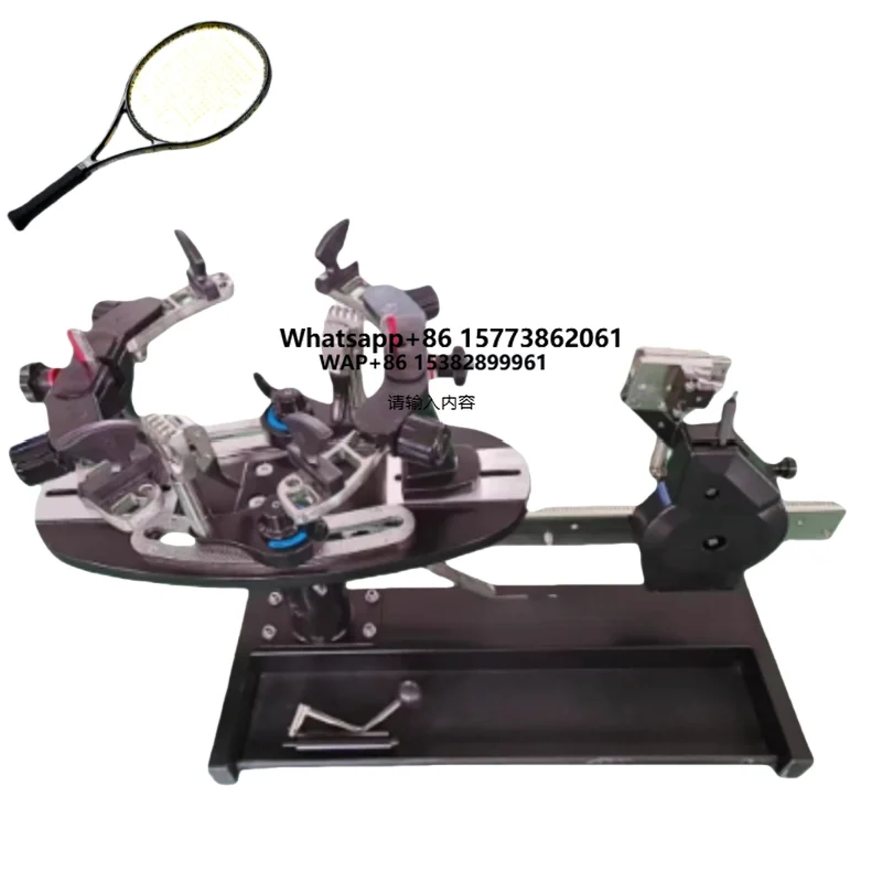 

High Precision Computerized Automatic Tennis Badminton Squash Racquet Stringing Machine for Professional Sports Stores
