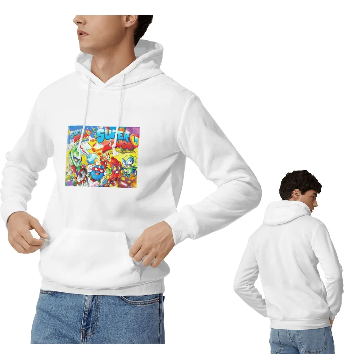 

Новые толстовки Super Zings с героями мультфильмов Superzings, мужские и женские пуловеры, толстовки в стиле Харадзюку, одежда с длинными рукавами, осень-зима