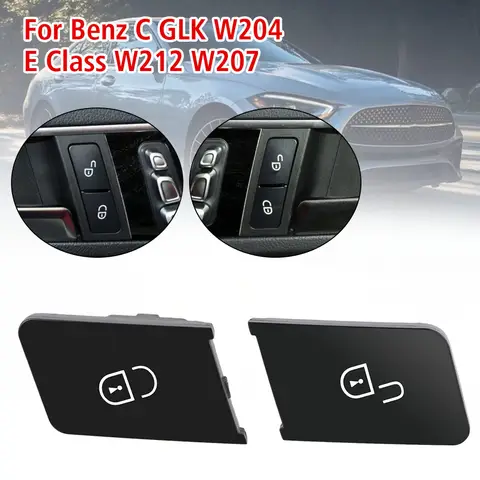 For Mercedes Benz C GLK W204 E Class W212 W207 Left Right Door Lock Switch Button Replacement Car Interior Car Accessories