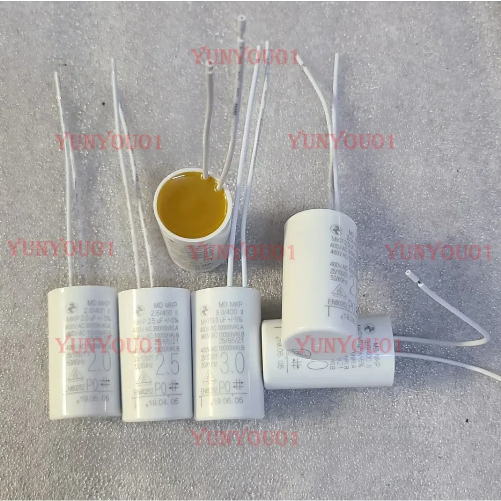 

5PCS 2uf 2.5uf 3uf 3.5uf 400V Wall-hung Boiler Water Pump Motor Running Stepless Capacitor