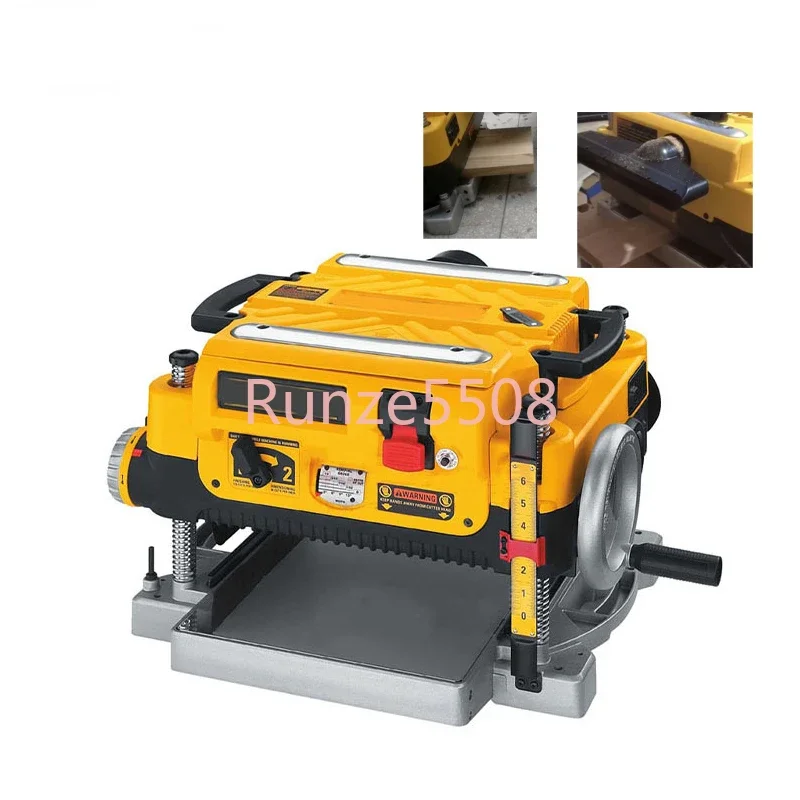 

220V Multifunctional Woodworking Table Planing Pressure Planer Machine Small Planer Electric Planer Apparatus Flat Machine DW735