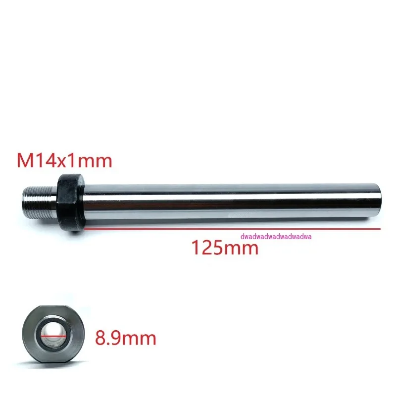 

Hollow M14x1mm M14 150mm Spindle Shaft Bar Shank Arbor DIY Wood Lathe Headstock Fit Mini Chuck K01-50 K02-50 K01-65 K02-65