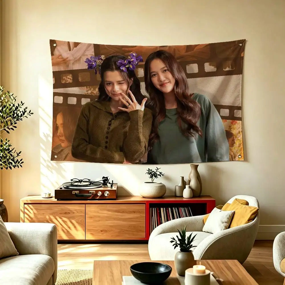 Girl Group F-FreenBecky Flags Wall Hanging Tapestry Outdoor Garage Room Decorative flag Background Blanket