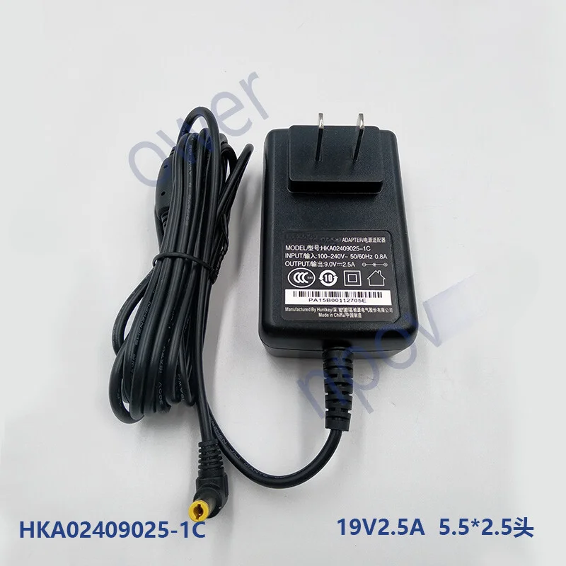 Para adaptador Huntkey hka02409025-1c 9V 2.5A POS para cargador Landi e530 E330 e520t spp300