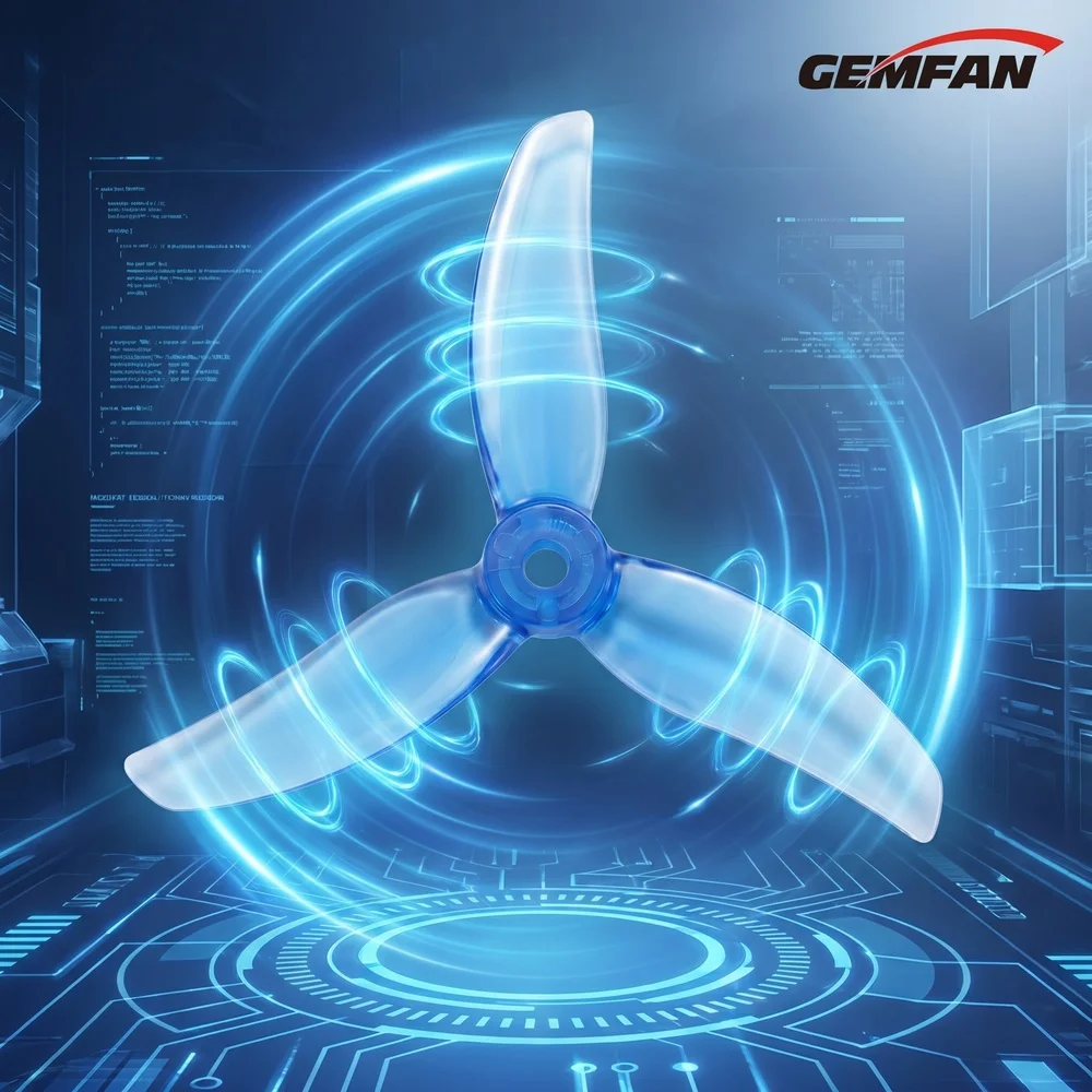 Gemfan 51499 5,1" 3-Blatt FPV-Rennpropeller 4,96g PC Quadcopter-Teile für 2205-2306 Motor - 4 Stück – Detail 3