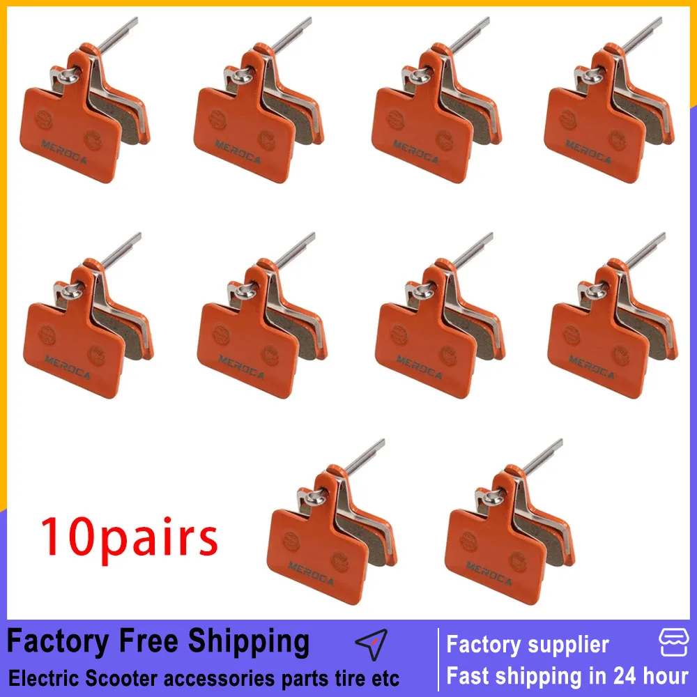 10Pair Brake Pads for KuKirin G2 Master/G4 Smart for KUGOO Kirin G3 PRO Electric Scooter Caliper Brake Disc Pad Accessories