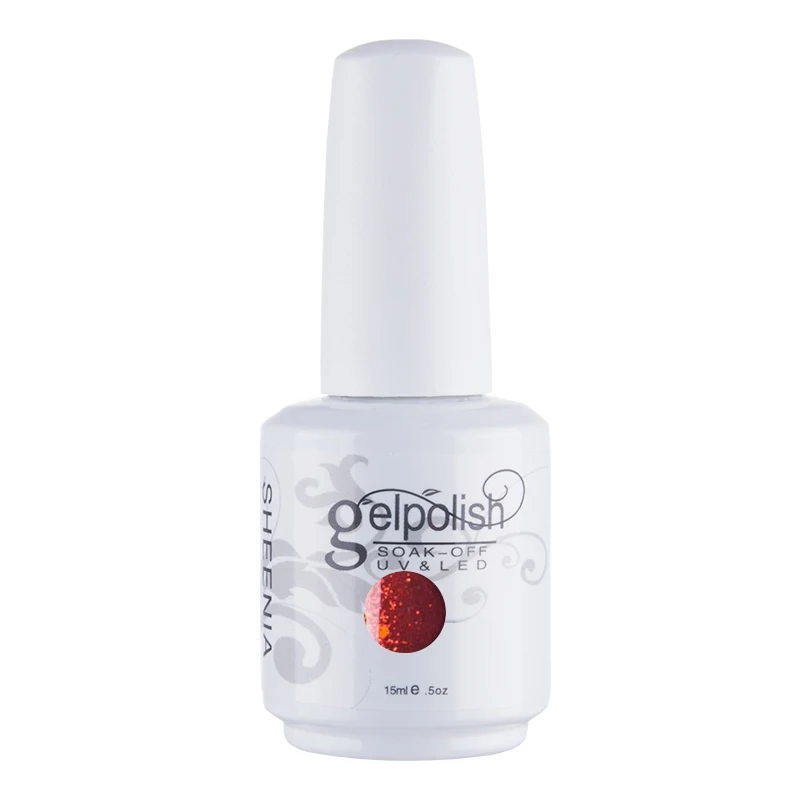 Smalto per unghie color UV Primer semipermanente Ibrido Top Coat Nail Gel Vernice Nail Art Manicure 15ML