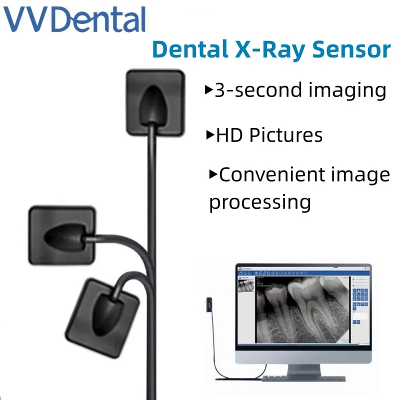 VV Dental X Ray Sensor High-Frequency USB Connection Digital Intraoral Digital System HD RVG Sensor ﻿ With Driver Software