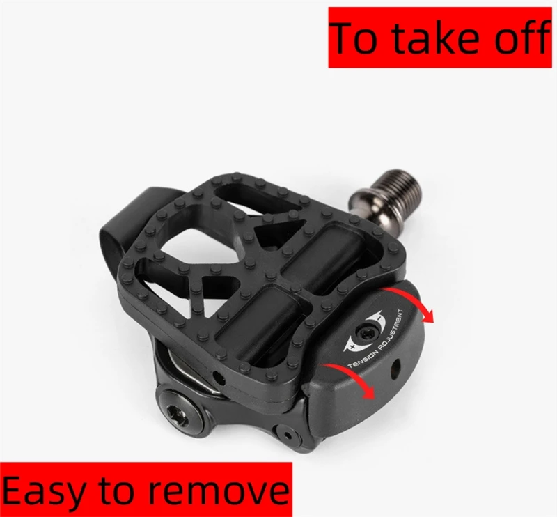 CNC-Fahrradpedaladapter – Shimano SPD/LOOK/KEO auf Plattform, klastenloser Konverter für Rennräder/MTB ​ – Detail 6