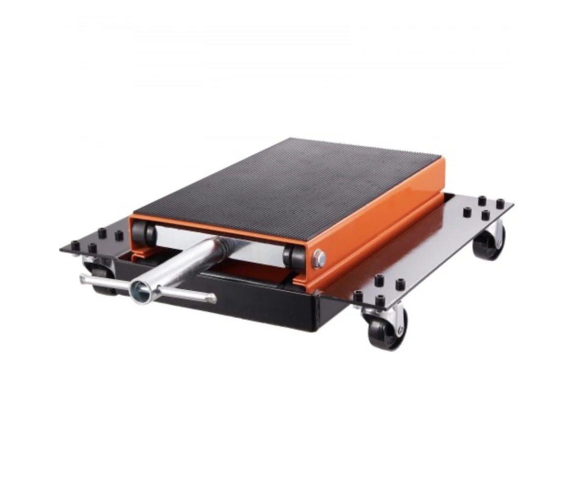 

1100-фунтовый подъемник для мотоцикла ATV, ножничный подъемник с долли и рукояткой, центральная подъемная кривошипная стойка с широкой палубой для мотоциклов