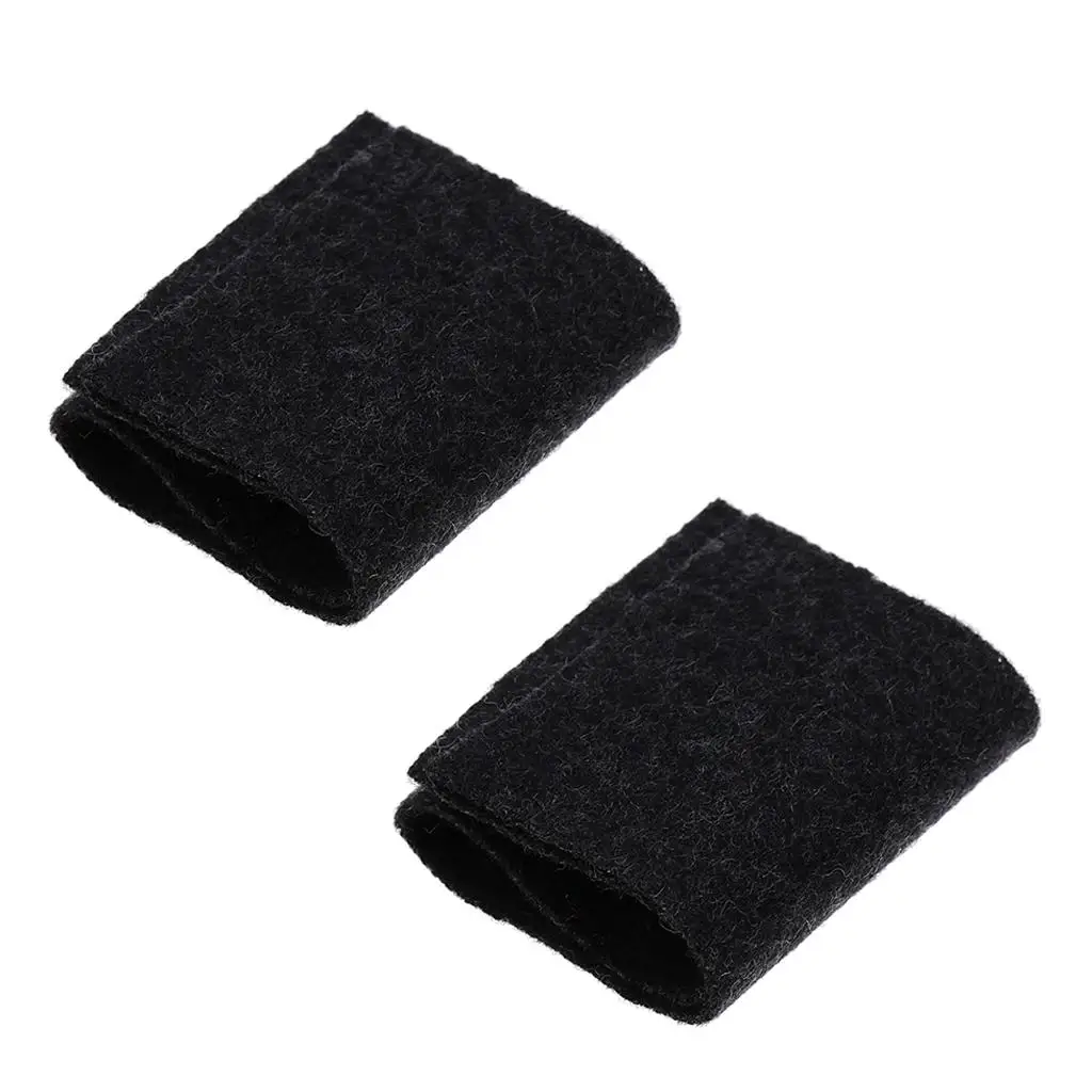 2pcs Paddings Erhu Chinese Erhu Silent Mat Pads Parts for Classical Guitar