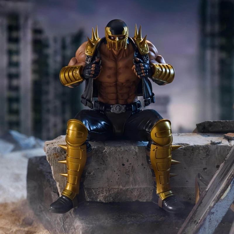 

Genuine Noodle Stopper Figure Fist Of The North Star Jagi Pvc Collectible Figurine Desktop Ornament Gift For Anime Collectors