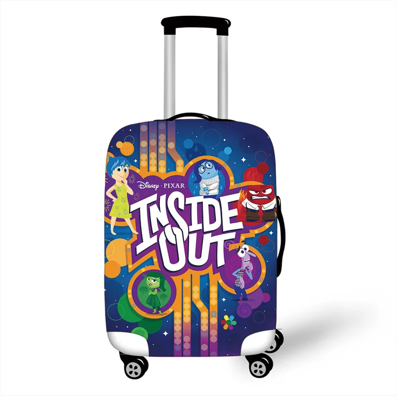 Disney Anime Inside Out 2 Travel Luggage Cover Elastic Baggage Covers Suitable for 18-32 inch Suitcase Case Dust Cover Gifts