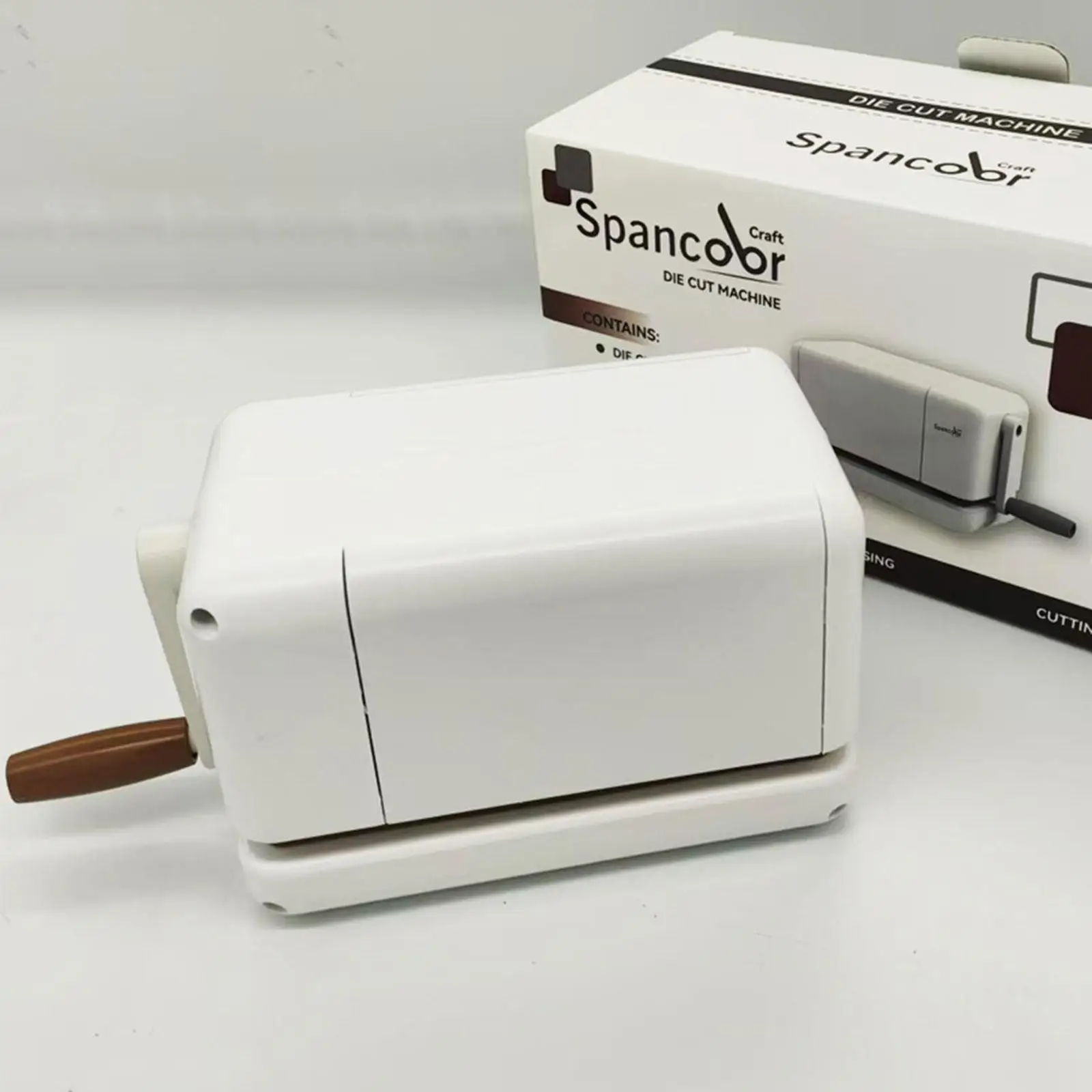 

Die Cutting Embossing Machine DIY Scrapbooking Sturdy Gift Easy to Use Multifunction Professional Handcrafting Portable