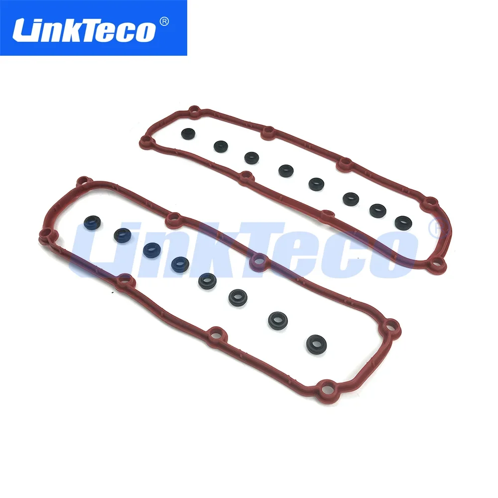 Engine Valve Cover Gasket Set Replace 01-11 3.3 3.8 for Chrysler Dodge Jeep Grand Caravan 3.8L 3.3L V6 OHV 12v EG CGUA VS50599R