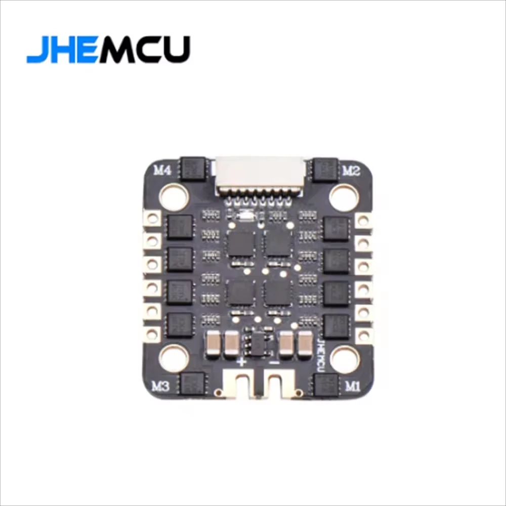 JHEMCU EM40A 40A BLheli_S 4in1 Brushless ESC 2-6S DShot600 Hole Distance 20mm / M3 for RC FPV Racing Drone Quadcopter Parts