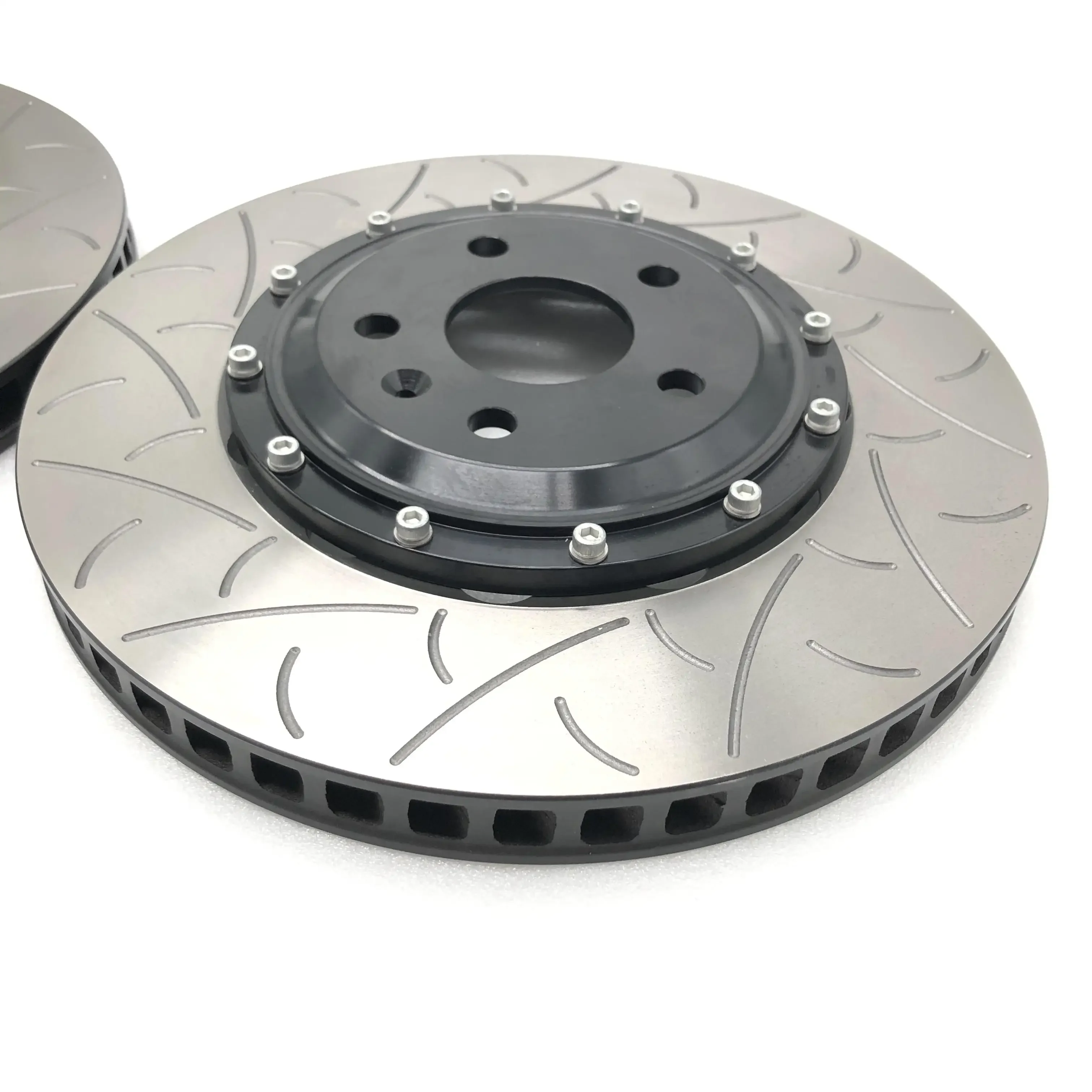 Front Brake Disc Bell 350mmx32mm Car Brake Rotor for 2017-2020  Type R