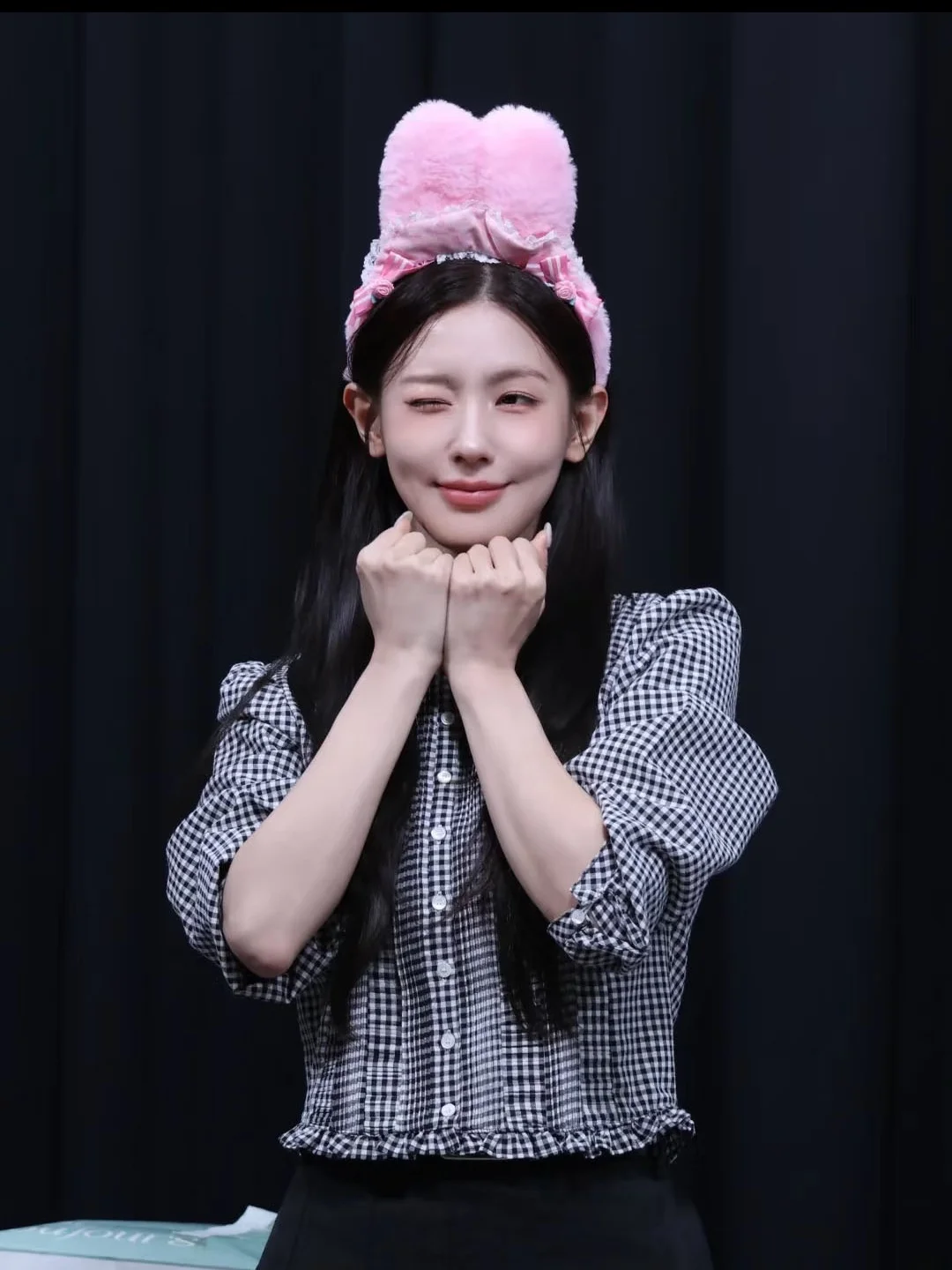 

ort Bubble Sve Waist Cinched Plaid irt Women Casual Sle Cotton Fabric round Ne No Brand Registered Trademark