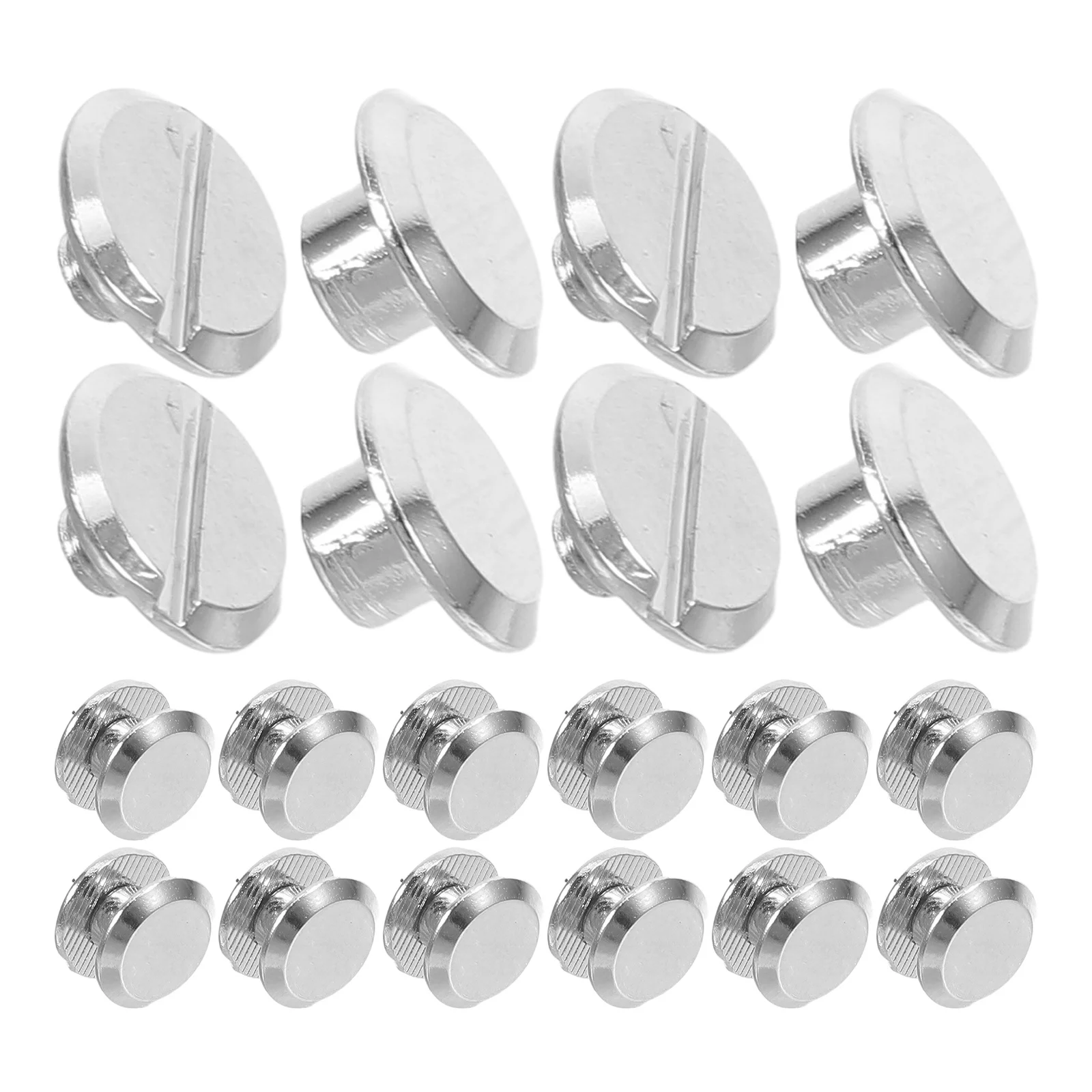 

100pcs Metal Mother Rivets Book Binding Screws Steel Scrapbook Fastening Hardware Replacement Screw Rivets For