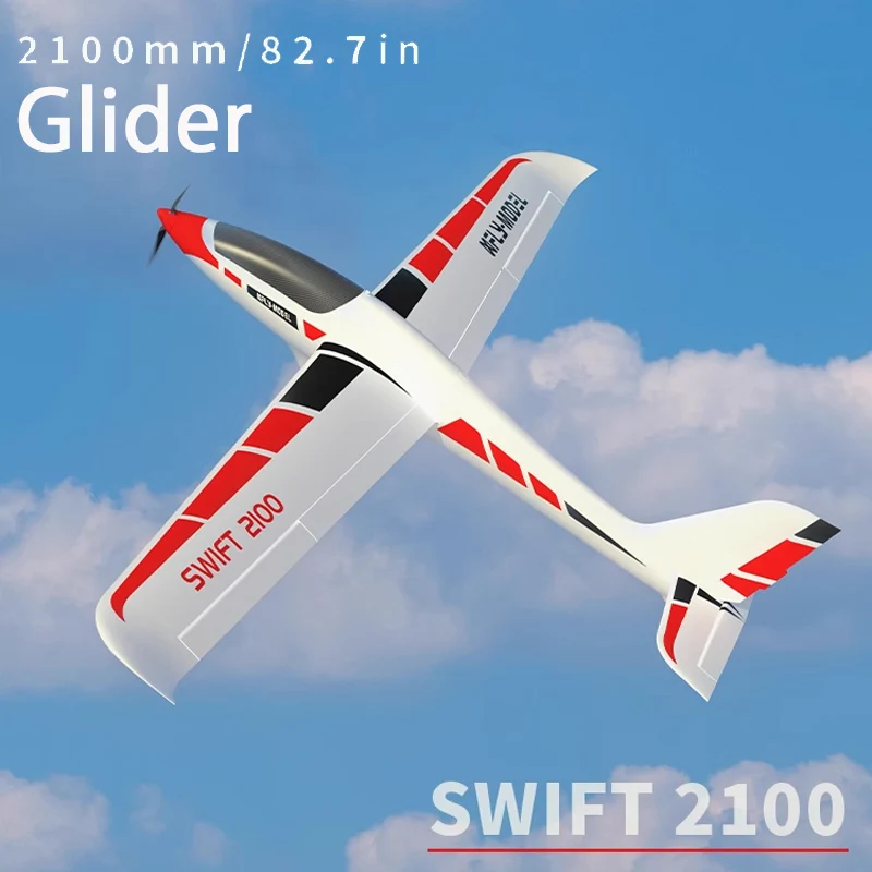 

Xfly Swlft Extra Large Wing Span Swlft 2100mm Swift High Performance Glider Adult Outdoor Rc Remote Control Toy Aircraft