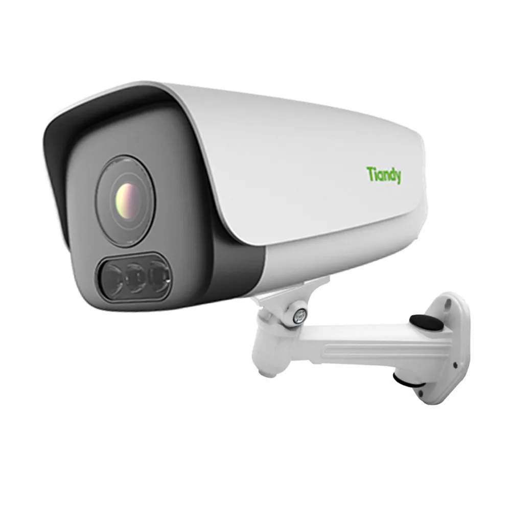 Tiandy brand TC-A55L2 5MP 8-32mm Motorized zoom Lens built-in MIC & SPK POE IP67 Starlight IR & full color  IP AI Camera