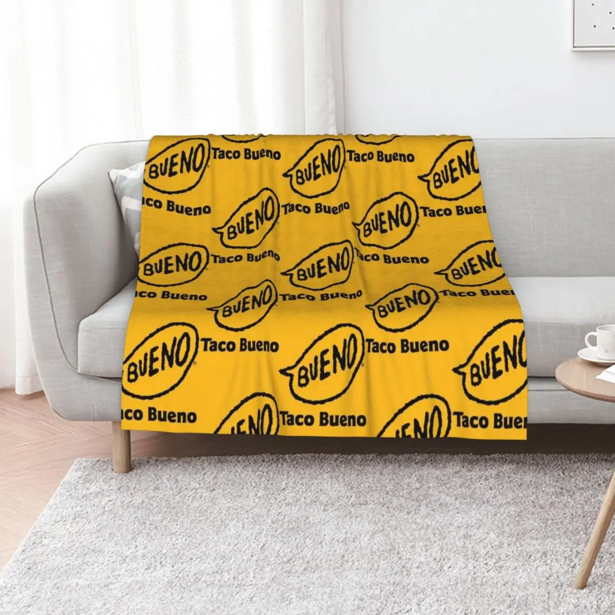 Taco Bueno (Mexican Grill) Throw Blanket Polar Thins Bed Fashionable Quilt Kid'S Soft Beds Blankets