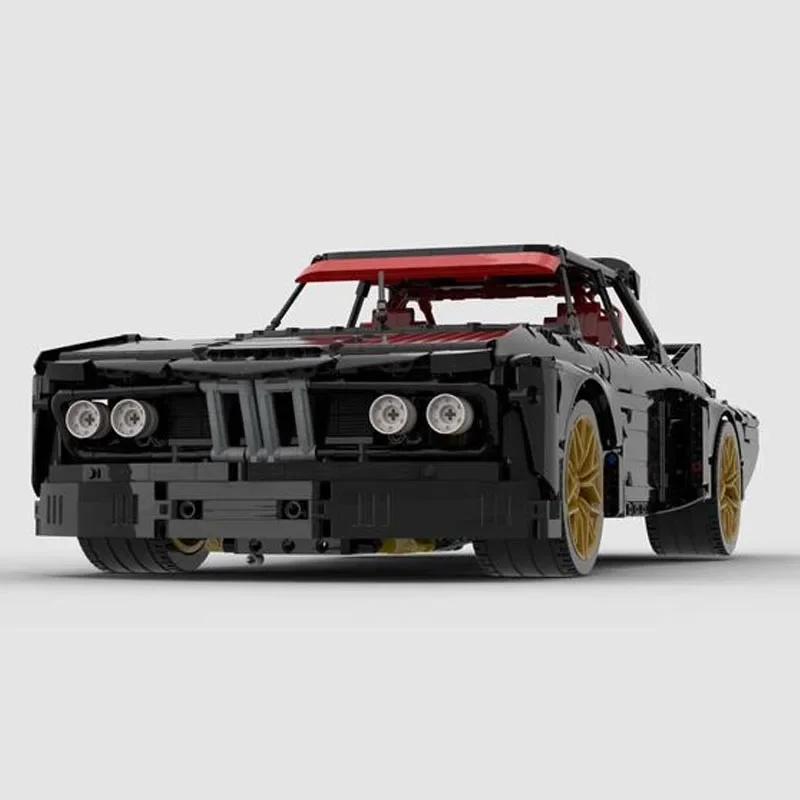 NEW 1:8 Scale M3 E30 MOC-131591  Technologys Building Block Remote Control Sports Car Assembly Toys Model Boy\'s Birthday Gifts