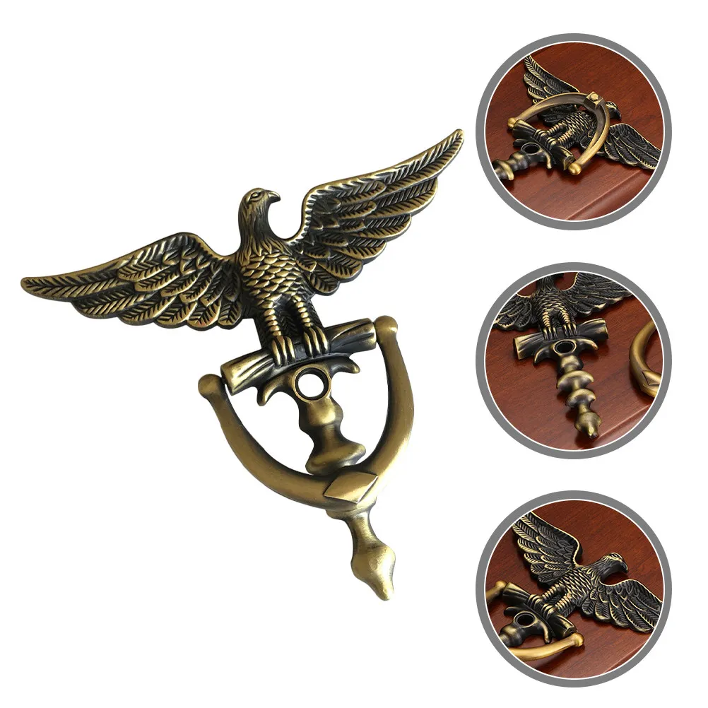 

Дверной молоток в европейском стиле, литой, для входной двери, с глазком, из цинкового сплава, для дома, отеля, офиса, мебели