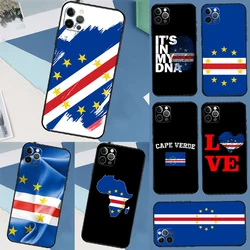 Cape Verde Flag Coat of Arms Phone Case For iPhone 16 15 14 Pro Max 11 12 Pro 13 Pro Max XS Max XR X Plus Back Cover