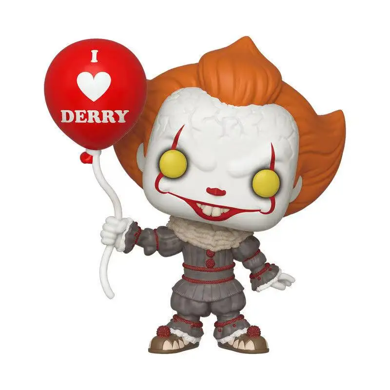 مجموعة نموذج دمية Funko Pop الأصلية مرحبًا بكم في Derry 1748 Pennywise مناسبة للأولاد والبنات كهدية