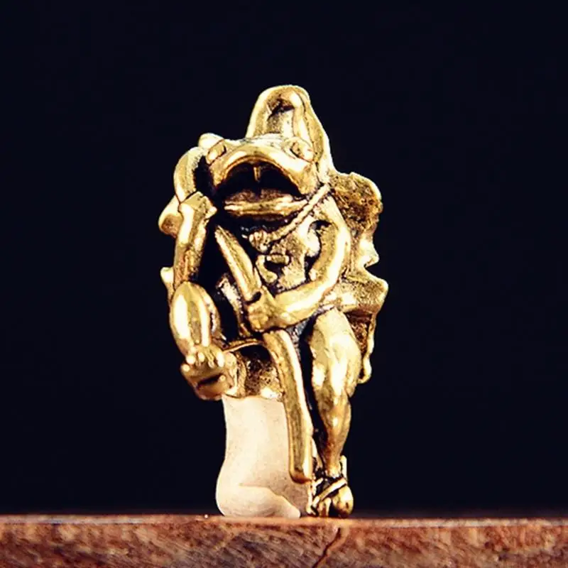 31BF Heavy Duty 250kg Load Bearing Brass Frogs Charm For Survival Gear And Stylish Everyday Carry
