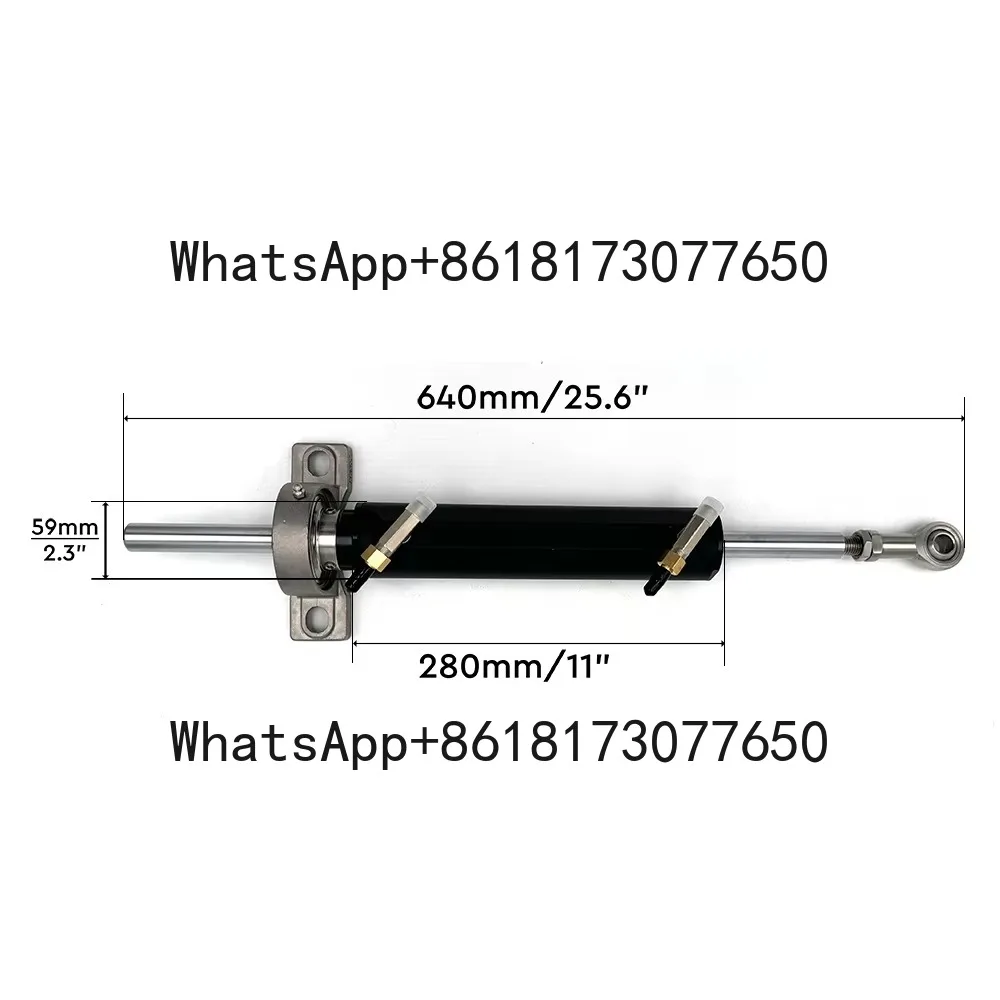 

ZA0450 Internal Hydraulic Steering System Control, Suitable for Rudder Pump Cylinder Piston Parts Below 50 Feet 15 Meters