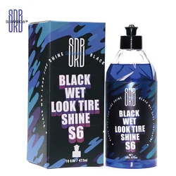 Black Wet Look Tire Shine Dressing- Oil-Based, for a Whole New Level of Shine and Depth of Black,Safe for Cars,Trucks,RVs & More