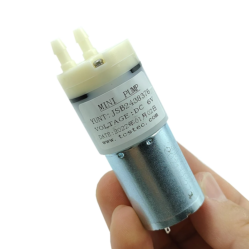 Immagine 6: Mini Pompa d'Acqua 370 DC6V Autoadescante con Aspirazione