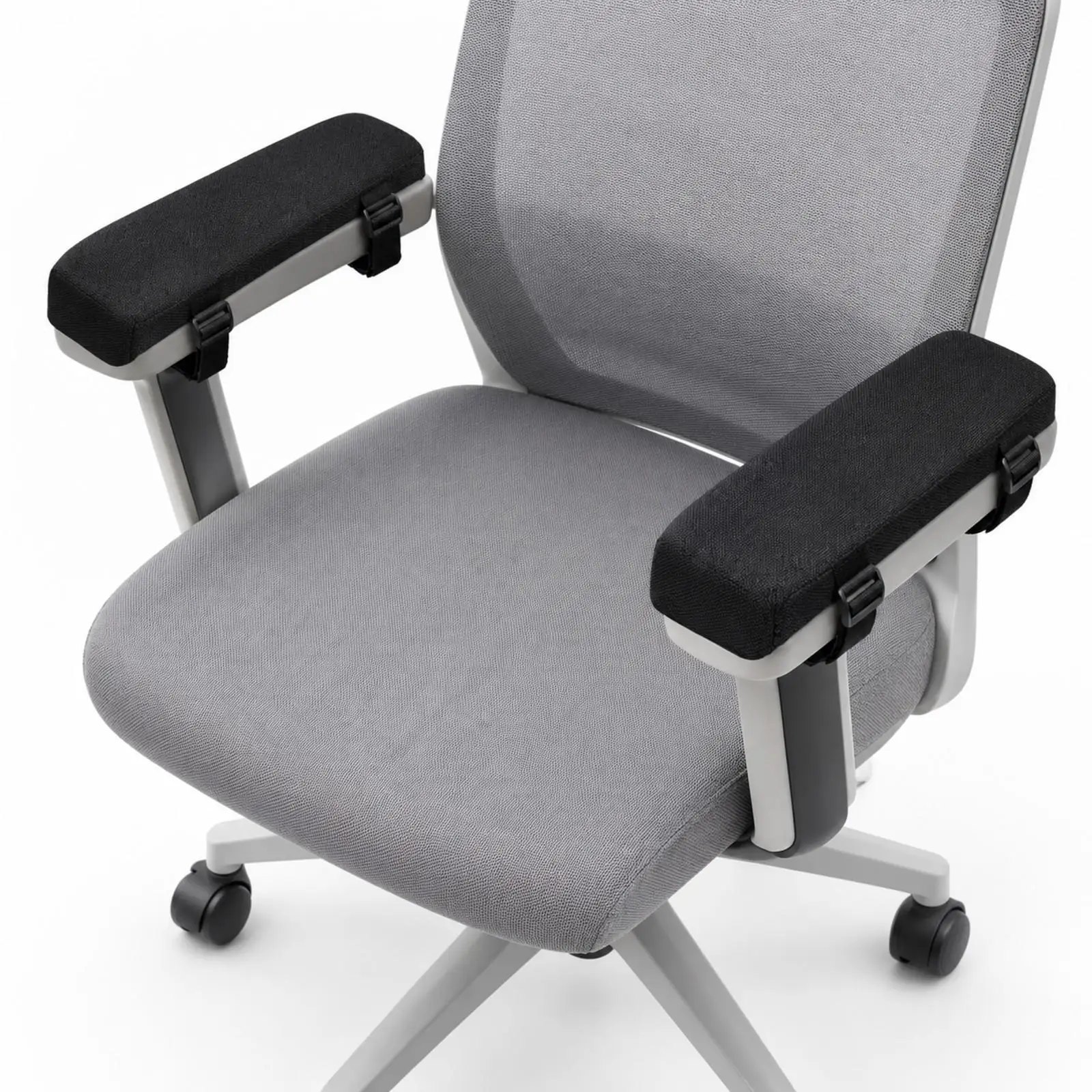 Memory Foam Office Chair Armrest Pad Supportive Gaming Chair Armrest Pillow Contoured Forearm Support Pad Ergonomic for Gamers
