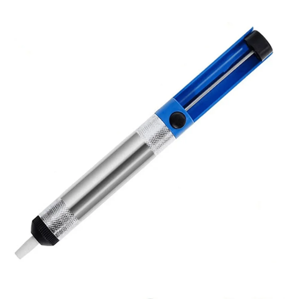 Removal Solder Suction Pump Repair Rework Sucker Vacuum Welding Aluminum Desoldering Desolver Pen type Power tool