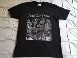 Vintage Dead Can Dance Skeletons Goth Bauhaus Punk Men T Shirt Reprint