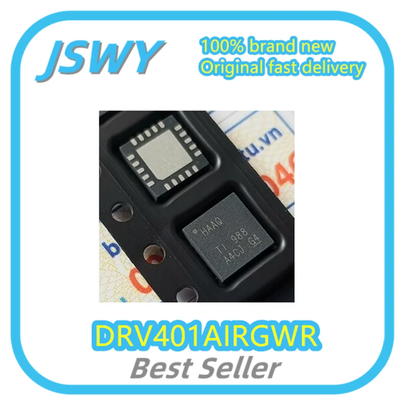 

(10/50pcs) DRV401AIRGWR Silkscreen HAAQ VQFN-20 Flux Gate Sensor IC In Stock Ships Fast Genuine