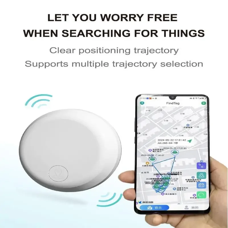 

Локатор против потери Airtag Smart Bluetooth Find My Wallet для детей пожилых людей по всему миру точное отслеживание портативный универсальный автомобильный трекер