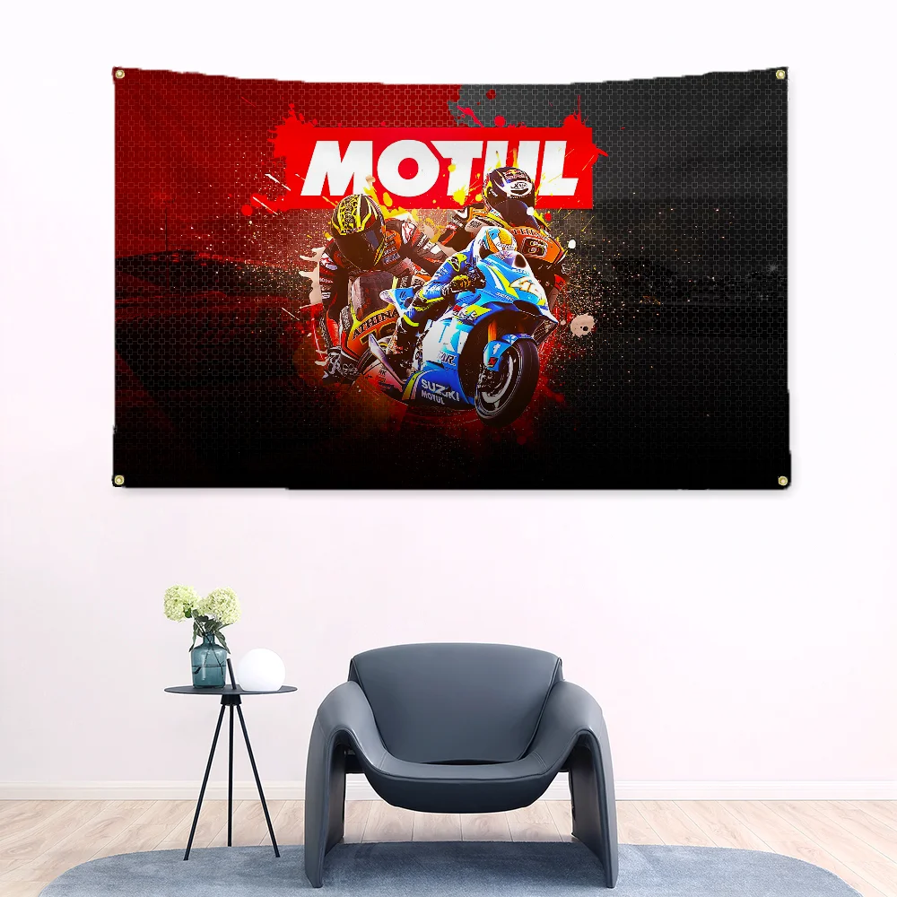 Flag to Hang Motul Decor Garage Tapestry Home Decoration Wallart Flags for Bedrooms Outdoor Garden Fall Banners Accessories