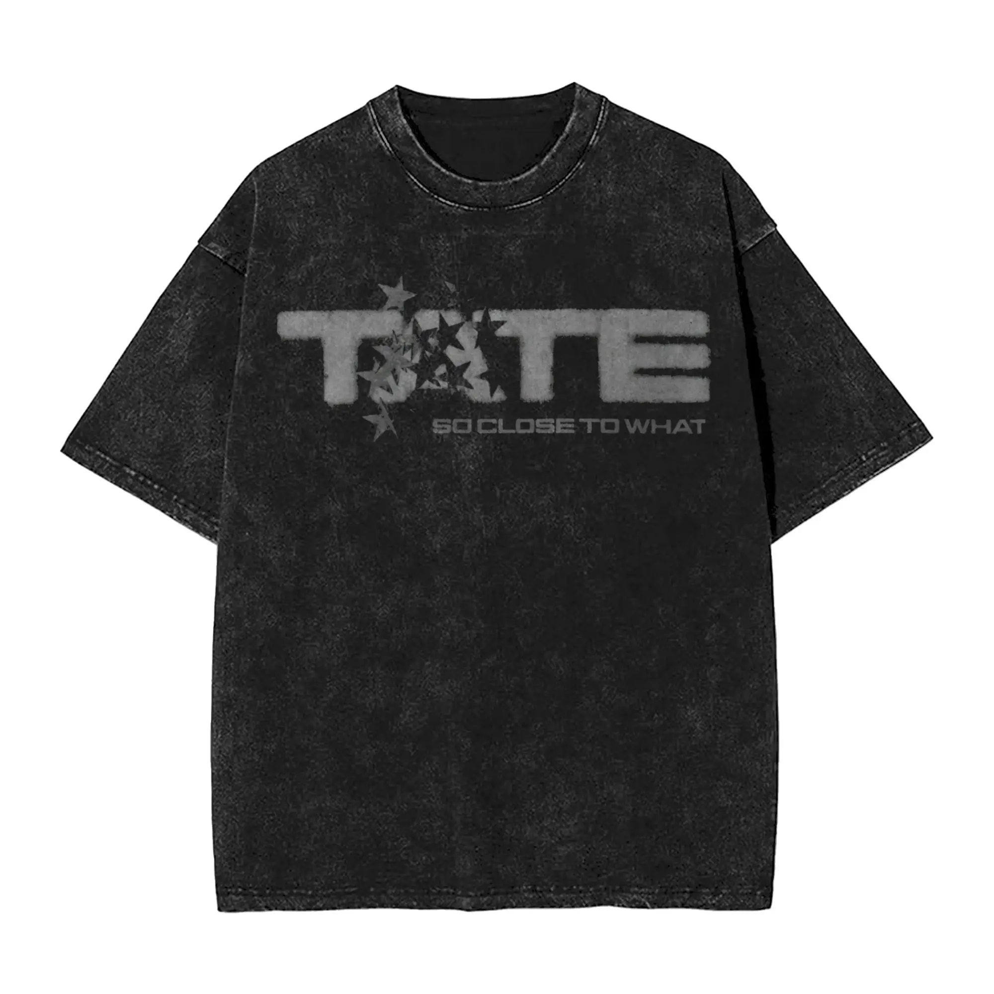 T8 Football Jersey Tate Mcrae Washed T Shirts Streetwear Hip Hop Vintage T-Shirts  Tees Men Women 100% Cotton Harajuku Printed