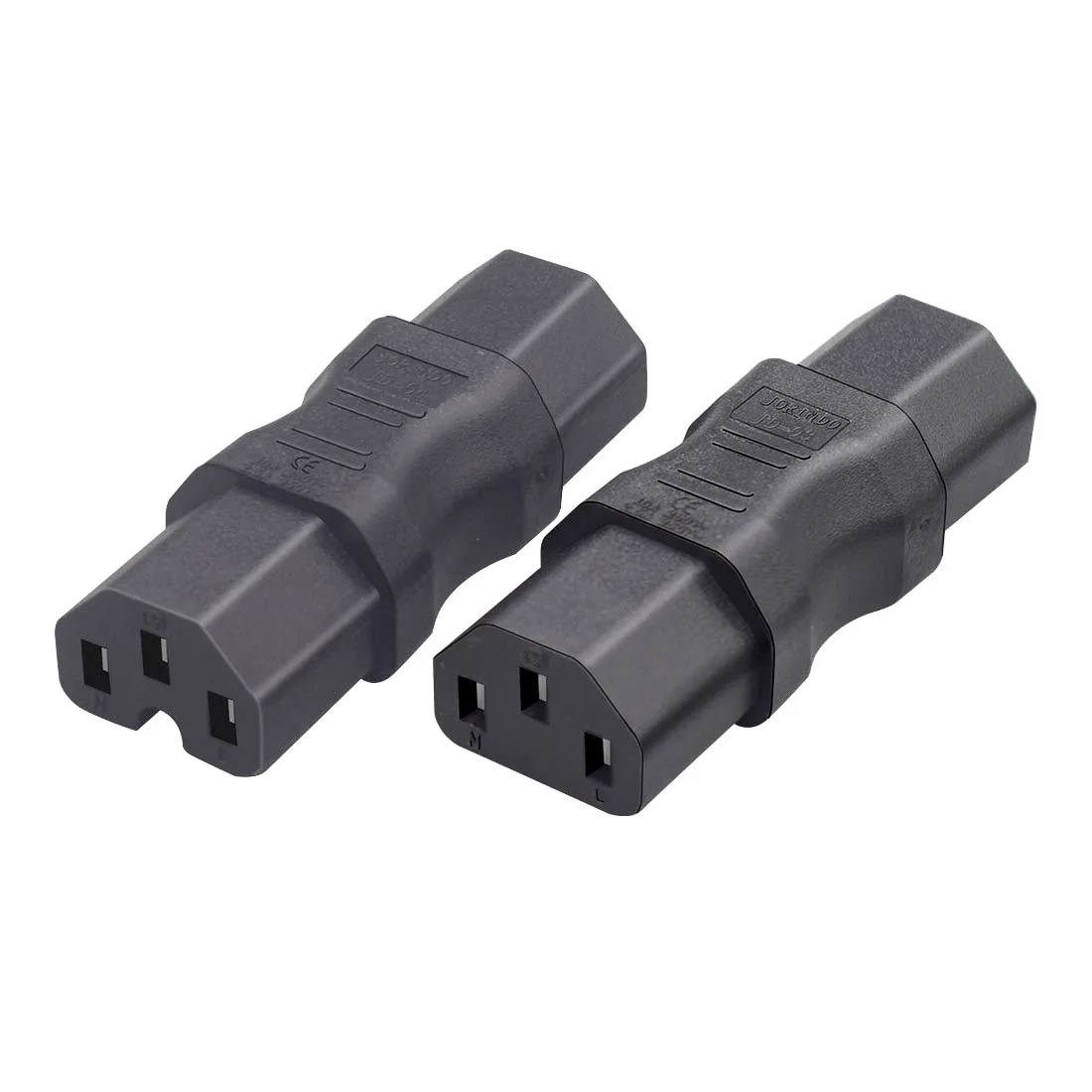 10pcs IEC320 C13 C15 Plug Connector AC PDU/UPS Power Outlet Socket Cable Assemble Converter Electrical Panel Receptacle Adapter