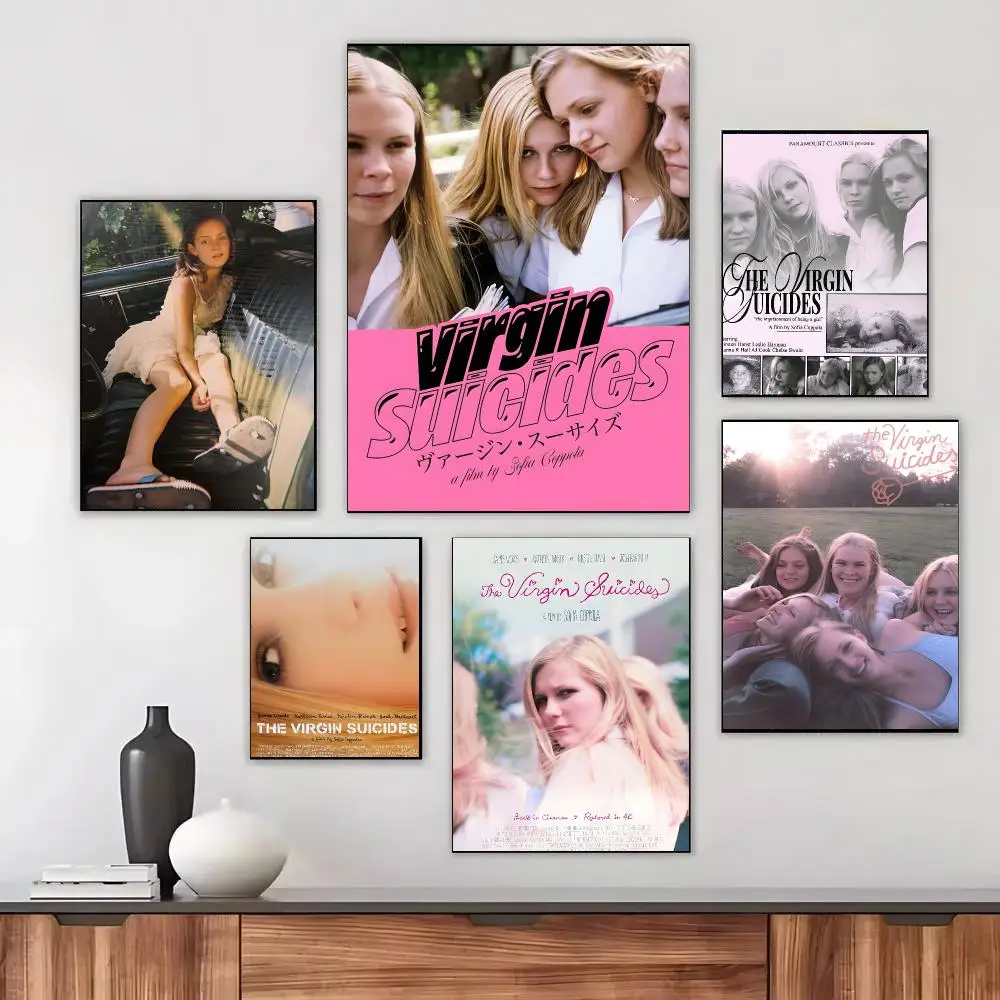 The Virgin Suicides Film Nostalgic Poster Modern Aesthetic Wall Art Print Minimalist Bedroom Living Room Home Decor Gift