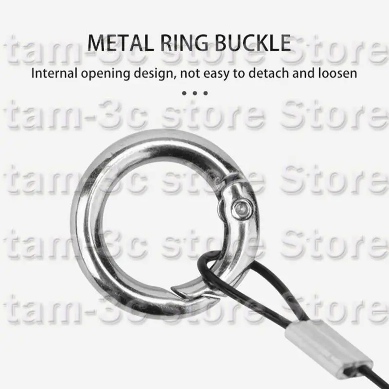 D0UA Безопасная нержавеющая сталь Tether Lanyard для SJ4000/Action/Go 3S Действие камера ДРУГИЕ АКСУАЛЬНЫЕ ОБОРУДОВАНИЯ