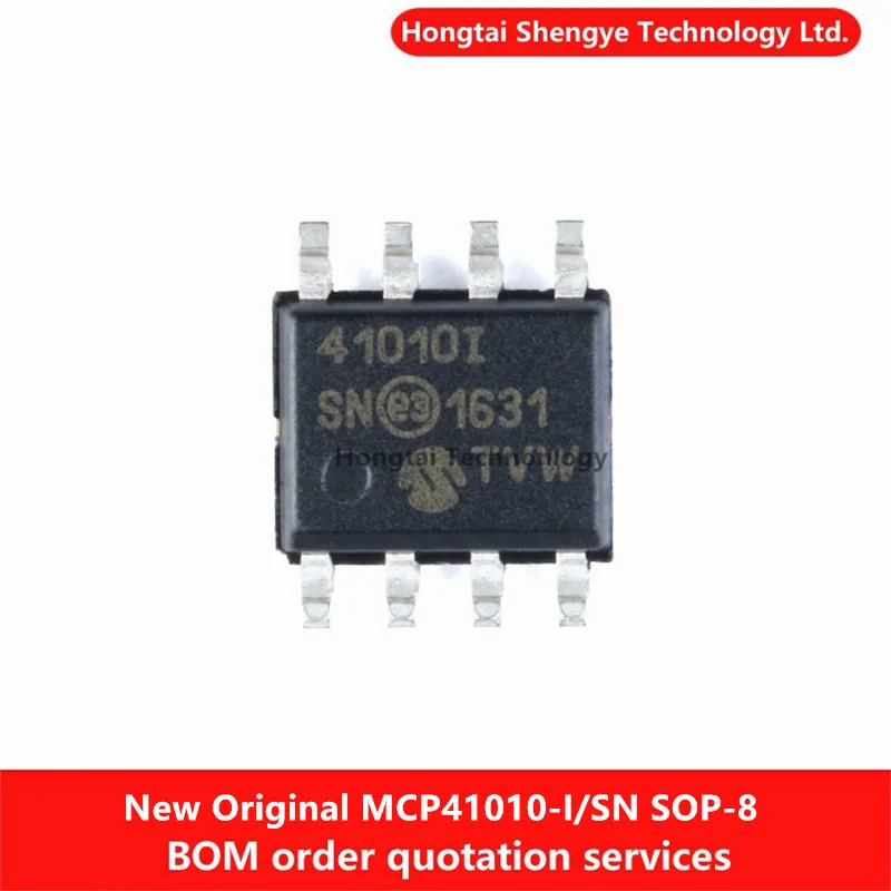 New Original Silk Screen 41010I SOP-8 MCP41010-I/SN Digital Potentiometer IC Chip