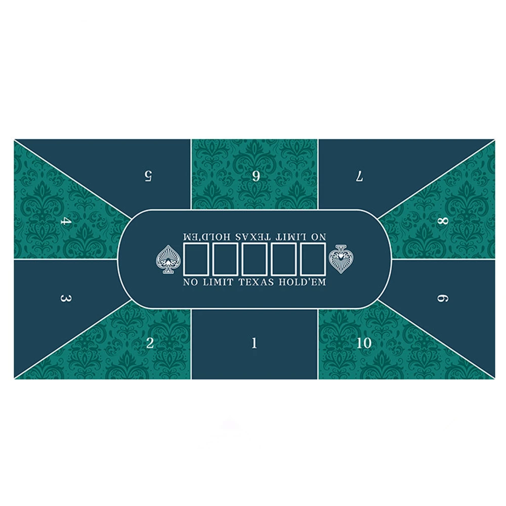 

Резиновый профессиональный коврик для покера (Техасский Холдем), покрывало для стола, настольный коврик для игр, аксессуар для покерного стола