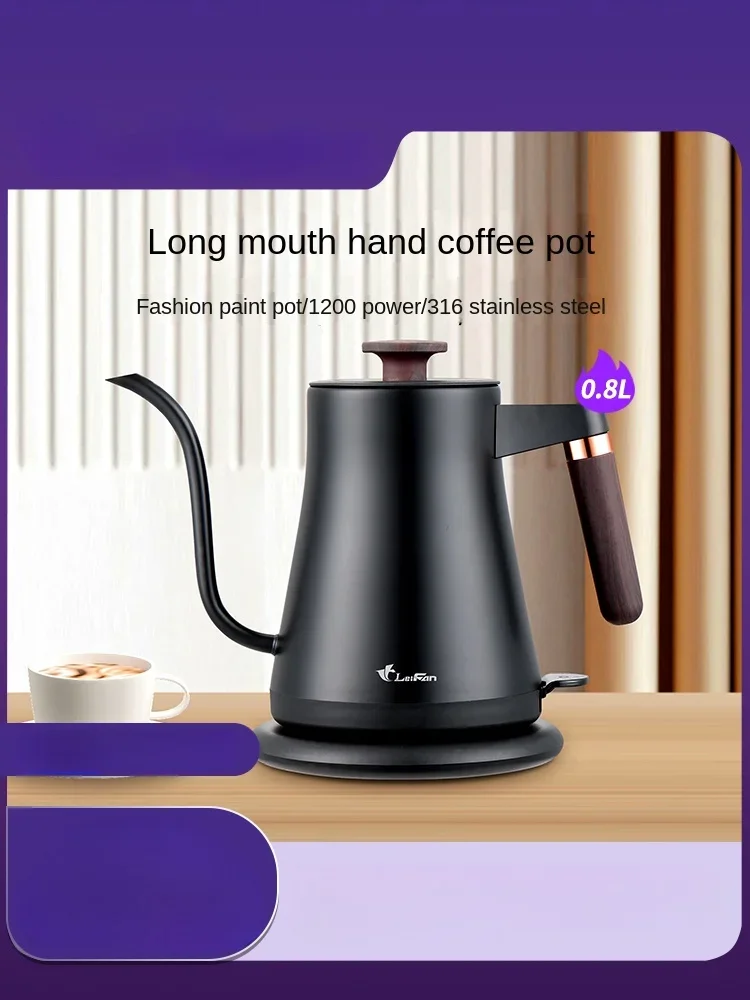 220V Electric Water Kettle with Automatic Shut-Off and Dry Protection, Great for Brewing Coffee and Tea at Home