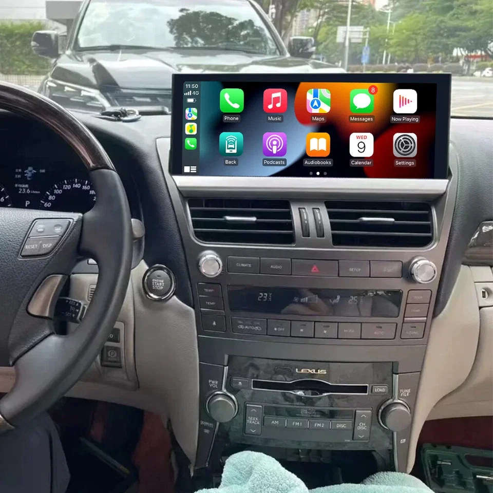 أندرويد شاشة تعمل باللمس راديو السيارة لكزس LS460 LS600 2006-2012 نظام تحديد المواقع السيارات الوسائط المتعددة راديو تلقائي ستيريو استقبال رئيس وحدة